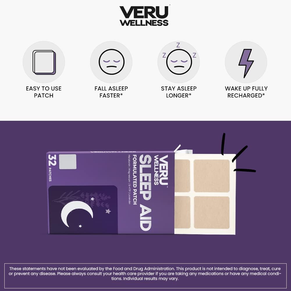 Sleep Support Patch – Jet Lag & Insomnia Relief (Original Patch)