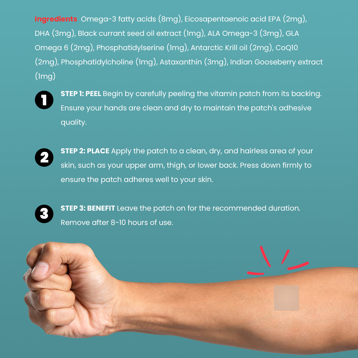 Omega-3 Patch