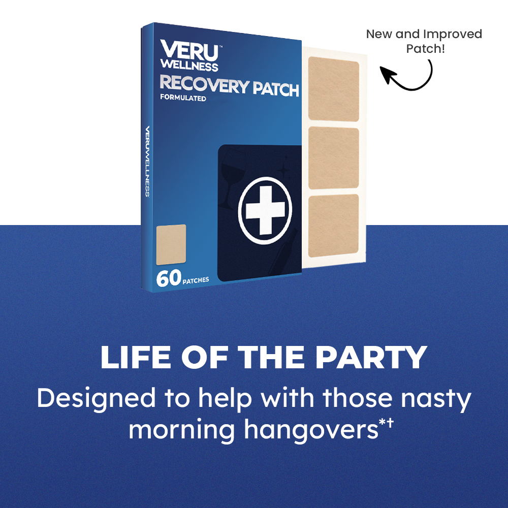 Veru Wellness® Hangover Recovery Patch